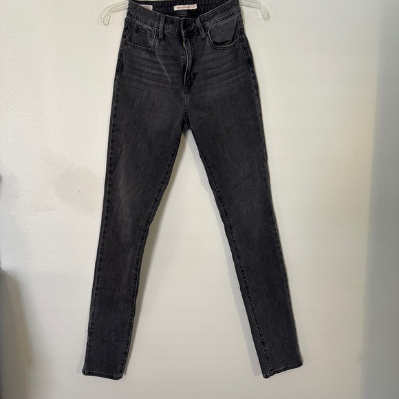 Women's Levi High Rise Skinny Jeans 27x32 - Picture 1 of 6